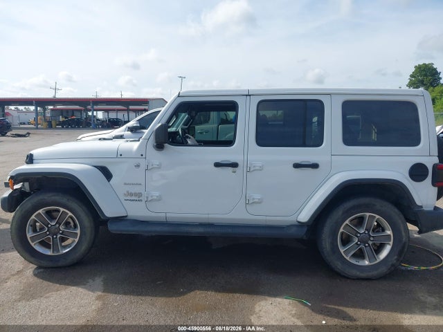45900556 :رقم المزاد ، 1C4HJXEGXMW623286 vin ، 2021 Jeep Wrangler Unlimited Sahara 4x4 مزاد بيع