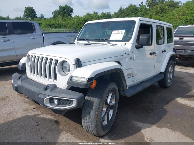 45900556 :رقم المزاد ، 1C4HJXEGXMW623286 vin ، 2021 Jeep Wrangler Unlimited Sahara 4x4 مزاد بيع