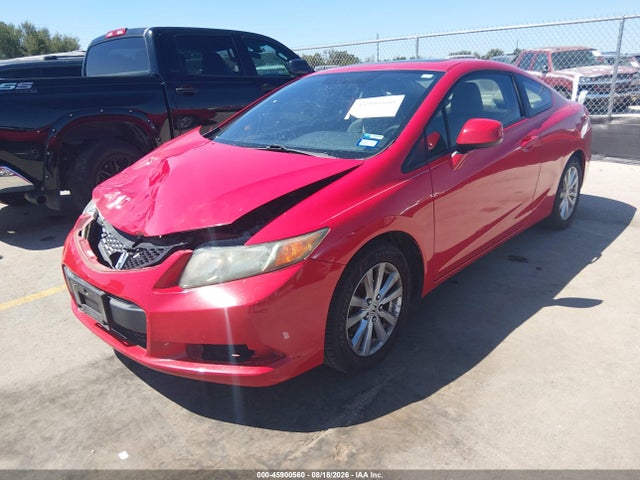 45900560 :رقم المزاد ، 2HGFG3B84CH502134 vin ، 2012 Honda Civic Ex مزاد بيع
