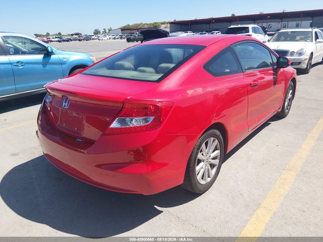 45900560 :رقم المزاد ، 2HGFG3B84CH502134 vin ، 2012 Honda Civic Ex مزاد بيع