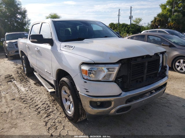 2021 Ram 1500 Big Horn  4x4 5'7 Box მანქანა იყიდება აუქციონზე, vin: 1C6RRFFG7MN744358, აუქციონის ნომერი: 45900575