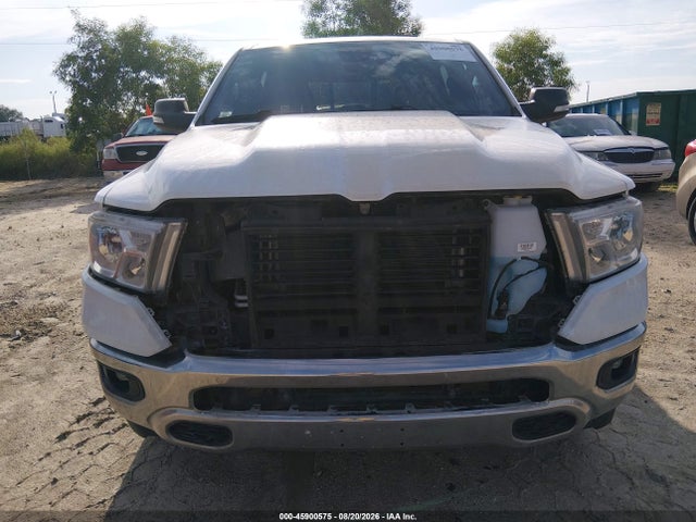 2021 Ram 1500 Big Horn  4x4 5'7 Box მანქანა იყიდება აუქციონზე, vin: 1C6RRFFG7MN744358, აუქციონის ნომერი: 45900575