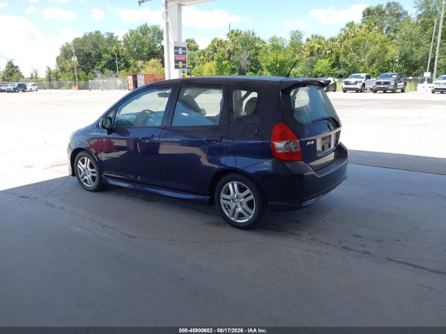 2008 Honda Fit Sport მანქანა იყიდება აუქციონზე, vin: JHMGD38618S048425, აუქციონის ნომერი: 45900602