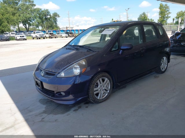 2008 Honda Fit Sport მანქანა იყიდება აუქციონზე, vin: JHMGD38618S048425, აუქციონის ნომერი: 45900602