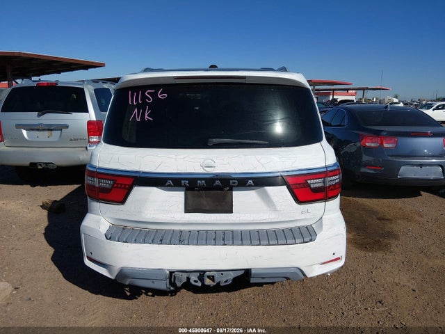 2022 Nissan Armada Sl 4wd მანქანა იყიდება აუქციონზე, vin: JN8AY2BB6N9813650, აუქციონის ნომერი: 45900647