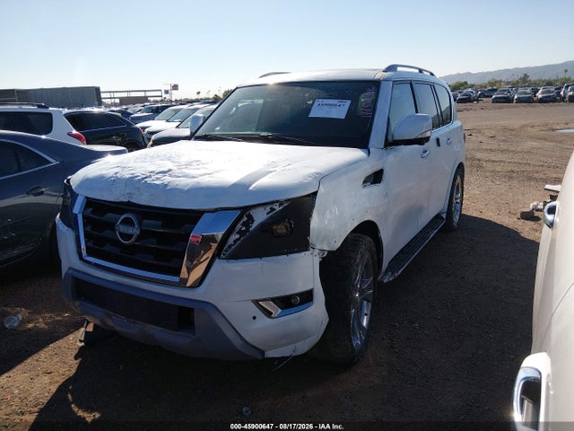2022 Nissan Armada Sl 4wd მანქანა იყიდება აუქციონზე, vin: JN8AY2BB6N9813650, აუქციონის ნომერი: 45900647