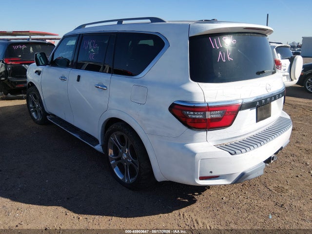 2022 Nissan Armada Sl 4wd მანქანა იყიდება აუქციონზე, vin: JN8AY2BB6N9813650, აუქციონის ნომერი: 45900647