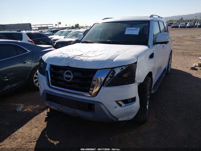 2022 Nissan Armada Sl 4wd მანქანა იყიდება აუქციონზე, vin: JN8AY2BB6N9813650, აუქციონის ნომერი: 45900647