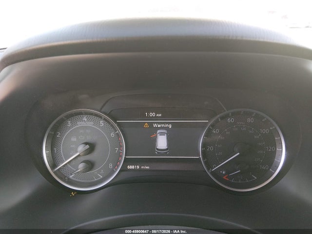 2022 Nissan Armada Sl 4wd მანქანა იყიდება აუქციონზე, vin: JN8AY2BB6N9813650, აუქციონის ნომერი: 45900647