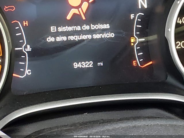 45900648 :رقم المزاد ، 3C4NJDBB9JT308085 vin ، 2018 Jeep Compass Latitude 4x4 مزاد بيع