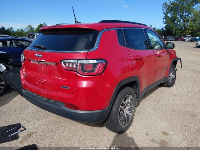 45900648 :رقم المزاد ، 3C4NJDBB9JT308085 vin ، 2018 Jeep Compass Latitude 4x4 مزاد بيع