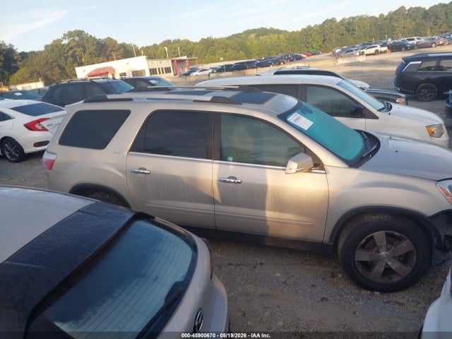 Продаж на аукціоні авто 2012 Gmc Acadia Slt-2, vin: 1GKKRSED9CJ238521, номер лоту: 45900670