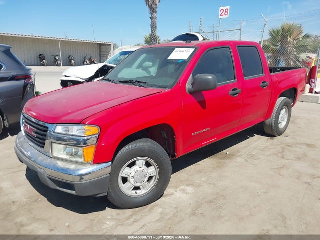 2005 Gmc Canyon Sle მანქანა იყიდება აუქციონზე, vin: 1GTCS136358178264, აუქციონის ნომერი: 45900711