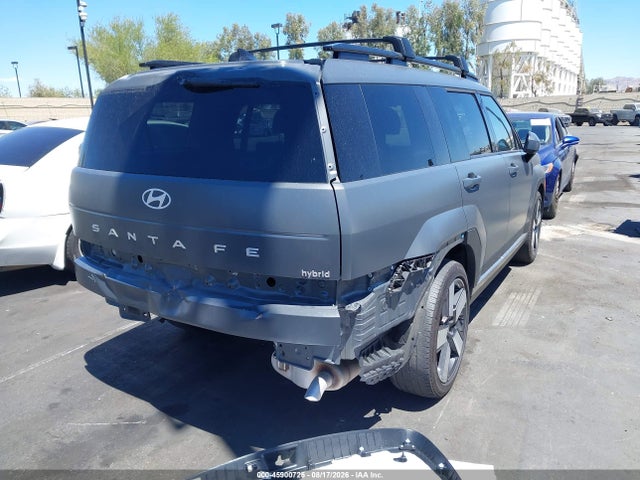 2025 Hyundai Santa Fe Hybrid Limited მანქანა იყიდება აუქციონზე, vin: 5NMP34G17SH054698, აუქციონის ნომერი: 45900725