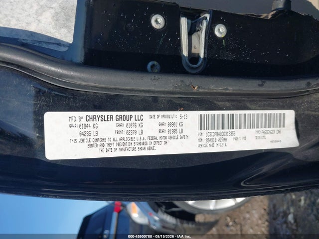45900788 :رقم المزاد ، 1C3CDFBA8DD318350 vin ، 2013 Dodge Dart Sxt مزاد بيع