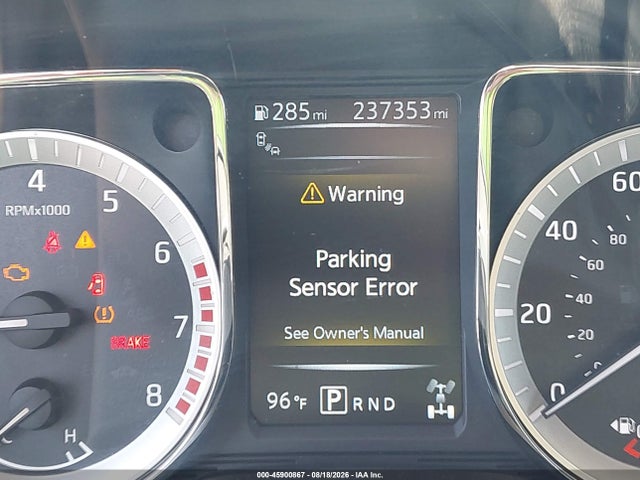 2017 Nissan Titan Platinum Reserve მანქანა იყიდება აუქციონზე, vin: 1N6AA1E53HN531488, აუქციონის ნომერი: 45900867
