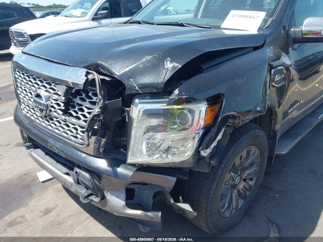 2017 Nissan Titan Platinum Reserve მანქანა იყიდება აუქციონზე, vin: 1N6AA1E53HN531488, აუქციონის ნომერი: 45900867