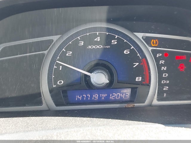 45900881 :رقم المزاد ، 2HGFG12658H501701 vin ، 2008 Honda Civic Lx مزاد بيع