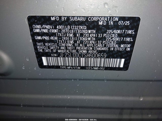 Subaru Forester Premium 2025 JF2SLDDC7SH600659 Image 9