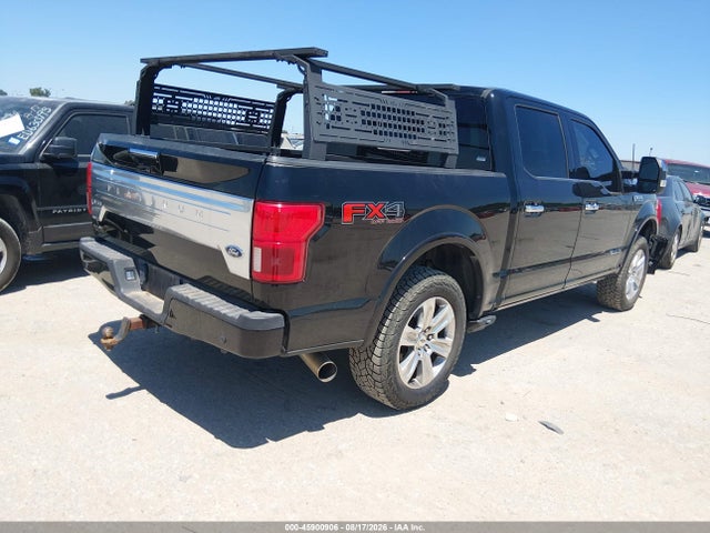45900906 :رقم المزاد ، 1FTFW1E1XJFD52498 vin ، 2018 Ford F-150 Platinum مزاد بيع