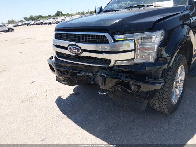 45900906 :رقم المزاد ، 1FTFW1E1XJFD52498 vin ، 2018 Ford F-150 Platinum مزاد بيع