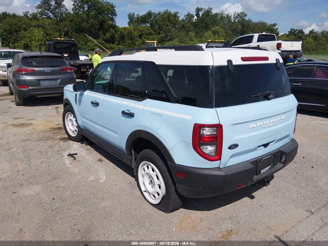 Aukcja sprzedaży 2024 Ford Bronco Sport Heritage, vin: 3FMCR9G60RRF72437, numer aukcji: 45900957