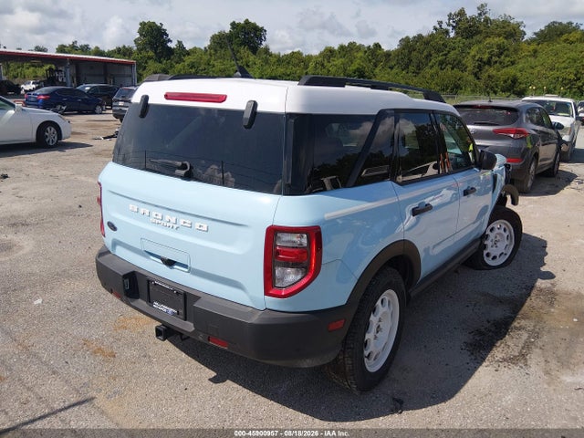 Aukcja sprzedaży 2024 Ford Bronco Sport Heritage, vin: 3FMCR9G60RRF72437, numer aukcji: 45900957