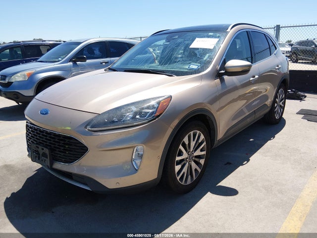 2020 Ford Escape Titanium Hybrid მანქანა იყიდება აუქციონზე, vin: 1FMCU0DZ2LUC09100, აუქციონის ნომერი: 45901025