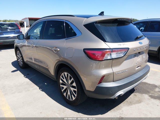 2020 Ford Escape Titanium Hybrid მანქანა იყიდება აუქციონზე, vin: 1FMCU0DZ2LUC09100, აუქციონის ნომერი: 45901025