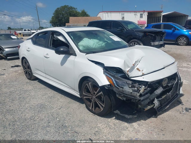 2021 Nissan Sentra Sr Xtronic Cvt მანქანა იყიდება აუქციონზე, vin: 3N1AB8DV4MY243120, აუქციონის ნომერი: 45901033