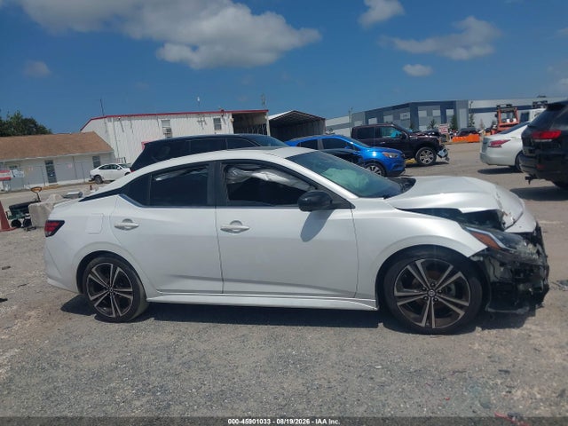2021 Nissan Sentra Sr Xtronic Cvt მანქანა იყიდება აუქციონზე, vin: 3N1AB8DV4MY243120, აუქციონის ნომერი: 45901033
