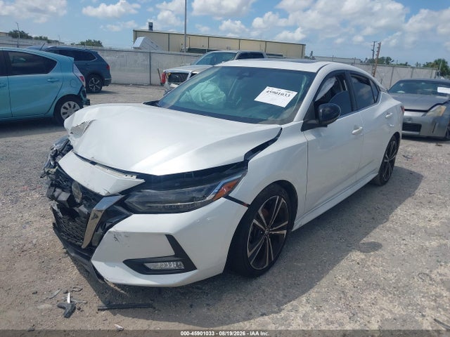 2021 Nissan Sentra Sr Xtronic Cvt მანქანა იყიდება აუქციონზე, vin: 3N1AB8DV4MY243120, აუქციონის ნომერი: 45901033