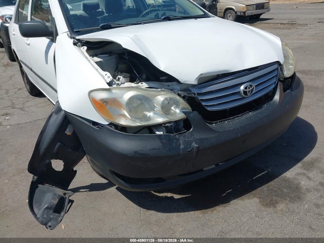 Aukcja sprzedaży 2003 Toyota Corolla Ce, vin: JTDBR32E032009993, numer aukcji: 45901126