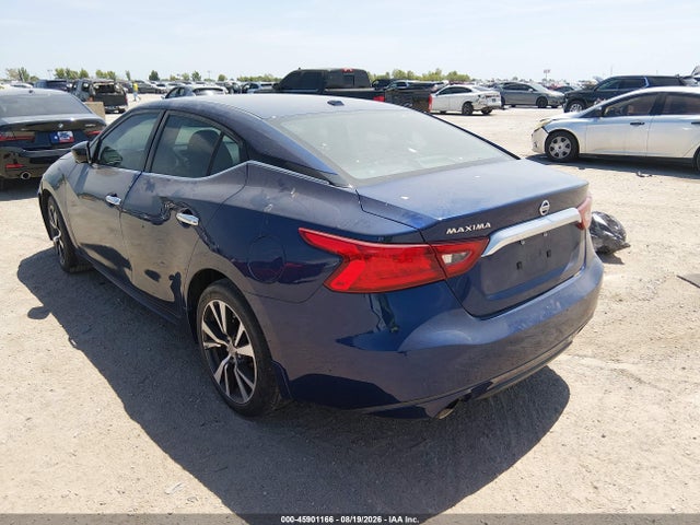 45901166 :رقم المزاد ، 1N4AA6AP1GC405752 vin ، 2016 Nissan Maxima 3.5 S مزاد بيع