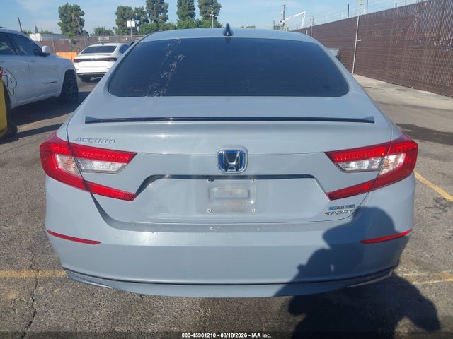 2022 Honda Accord Hybrid Sport მანქანა იყიდება აუქციონზე, vin: 1HGCV3F24NA045910, აუქციონის ნომერი: 45901210