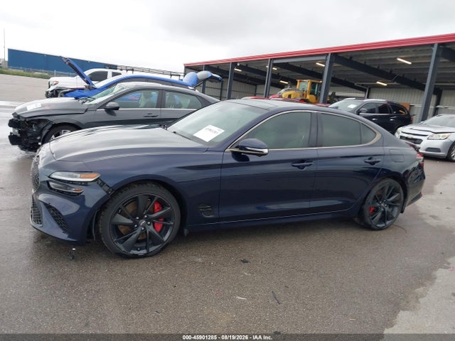 45901285 :رقم المزاد ، KMTG54TE6PU121022 vin ، 2023 Genesis G70 3.3t Awd مزاد بيع
