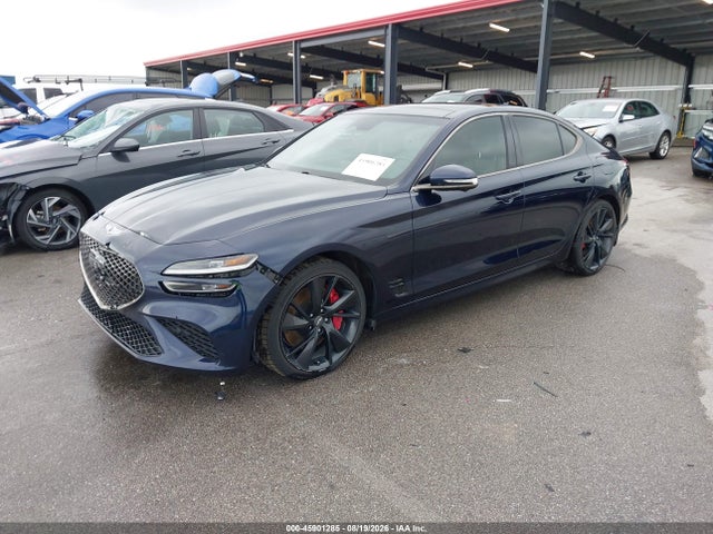 45901285 :رقم المزاد ، KMTG54TE6PU121022 vin ، 2023 Genesis G70 3.3t Awd مزاد بيع