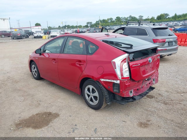Aukcja sprzedaży 2015 Toyota Prius Three, vin: JTDKN3DU7F2001104, numer aukcji: 45901304