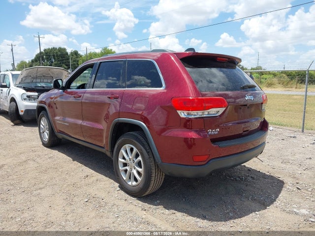 Продажа на аукционе авто 2016 Jeep Grand Cherokee Laredo, vin: 1C4RJFAGXGC504163, номер лота: 45901366