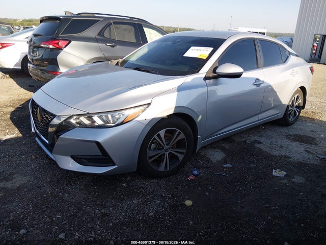 2021 Nissan Sentra Sv Xtronic Cvt მანქანა იყიდება აუქციონზე, vin: 3N1AB8CV2MY309911, აუქციონის ნომერი: 45901379