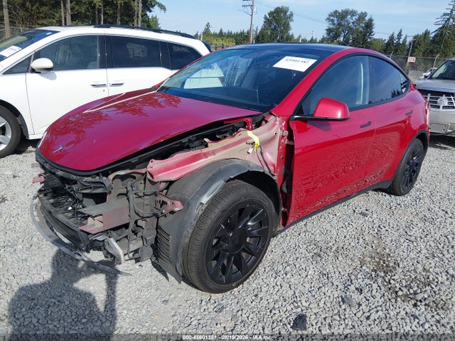 Продажа на аукционе авто 2021 Tesla Model Y Long Range Dual Motor All-wheel Drive, vin: 5YJYGDEE0MF259122, номер лота: 45901381