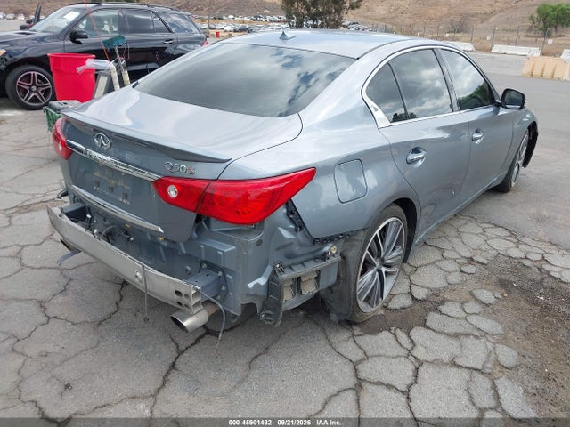 45901432 :رقم المزاد ، JN1BV7AP2FM353410 vin ، 2015 Infiniti Q50 Sport مزاد بيع