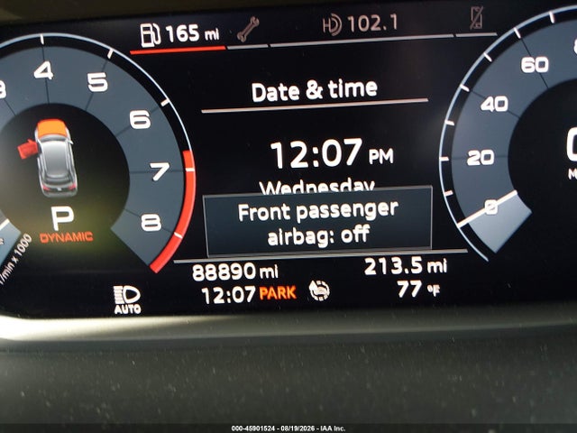 45901524 :رقم المزاد ، WA1AECF34L1069923 vin ، 2020 Audi Q3 Premium 45 Tfsi Quattro Tiptronic مزاد بيع