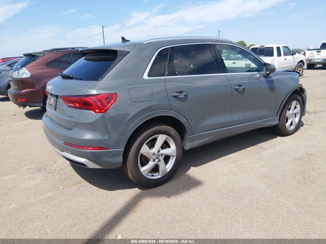 45901524 :رقم المزاد ، WA1AECF34L1069923 vin ، 2020 Audi Q3 Premium 45 Tfsi Quattro Tiptronic مزاد بيع