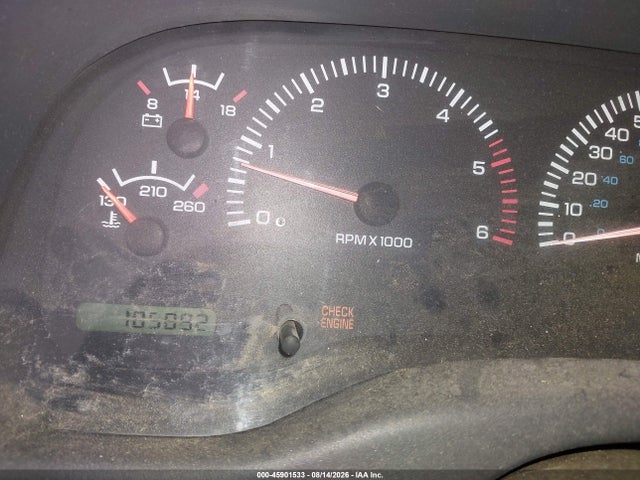 45901533 :رقم المزاد ، 1B7GL22X0WS547245 vin ، 1998 Dodge Dakota Slt/sport مزاد بيع