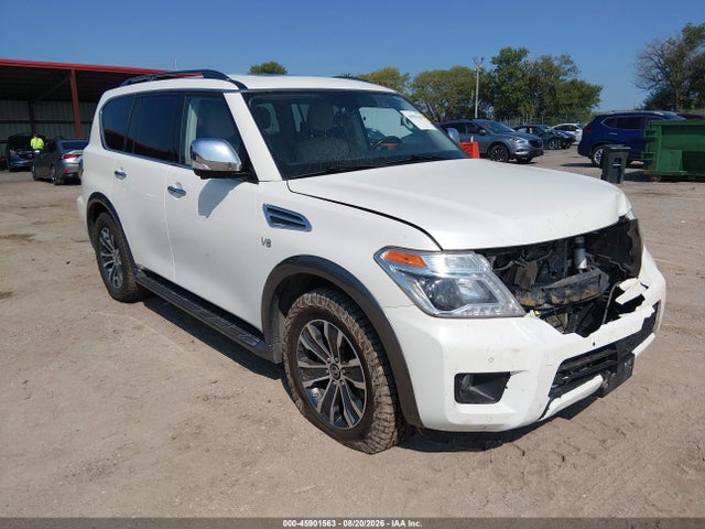 45901563 :رقم المزاد ، JN8AY2NC1LX517965 vin ، 2020 Nissan Armada Sl 4wd مزاد بيع