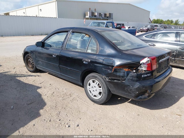 Aukcja sprzedaży 2001 Honda Civic Lx, vin: JHMES16581S011468, numer aukcji: 45901638