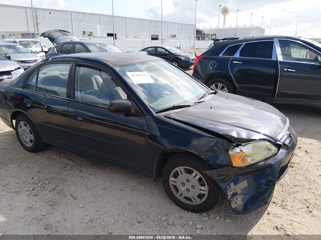 Aukcja sprzedaży 2001 Honda Civic Lx, vin: JHMES16581S011468, numer aukcji: 45901638