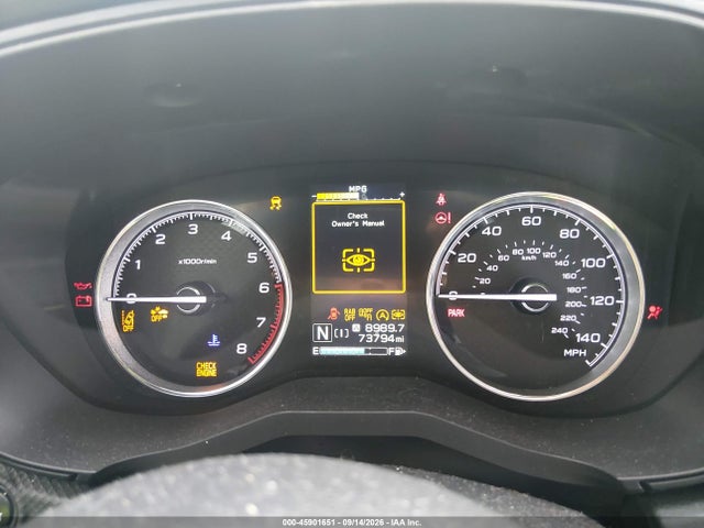 Aukcja sprzedaży 2019 Subaru Forester Touring, vin: JF2SKAWCXKH585671, numer aukcji: 45901651