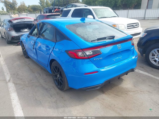 19XFL2H8XSE034559 Honda Civic Sedan Sport